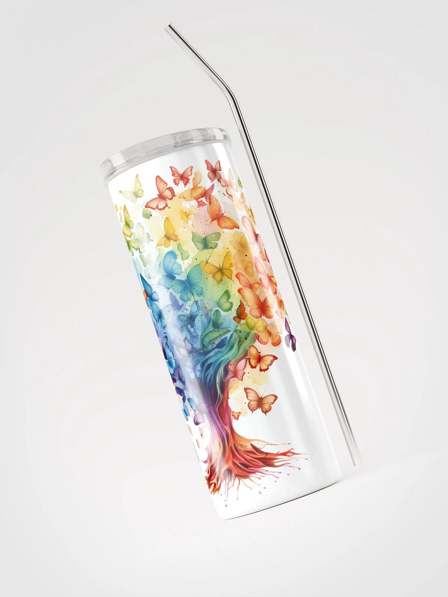 Colorful Butterfly Leaves Tree of Life 20-oz Tumbler product image (4)