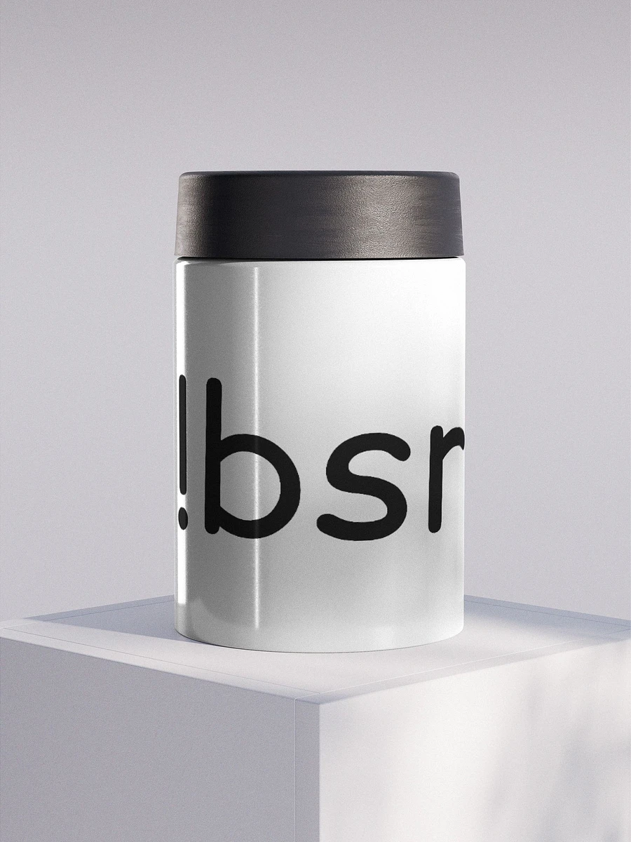 !bsr 25f stainless steel koozie product image (2)