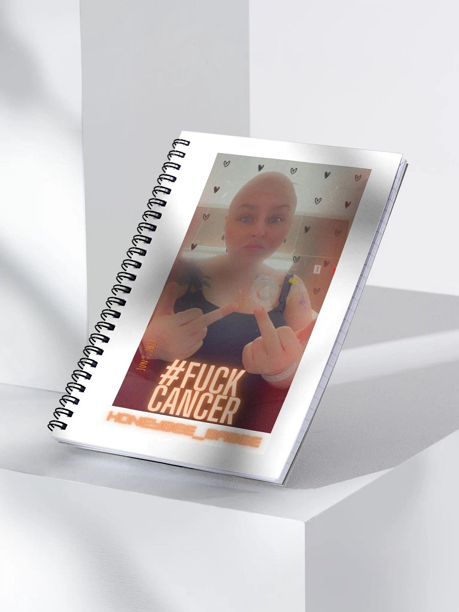 Fuck cancer Notebook product image (4)