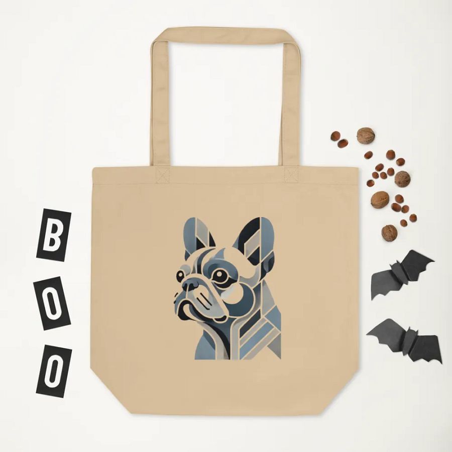 Frenchie Chic Tote Bag product image (6)