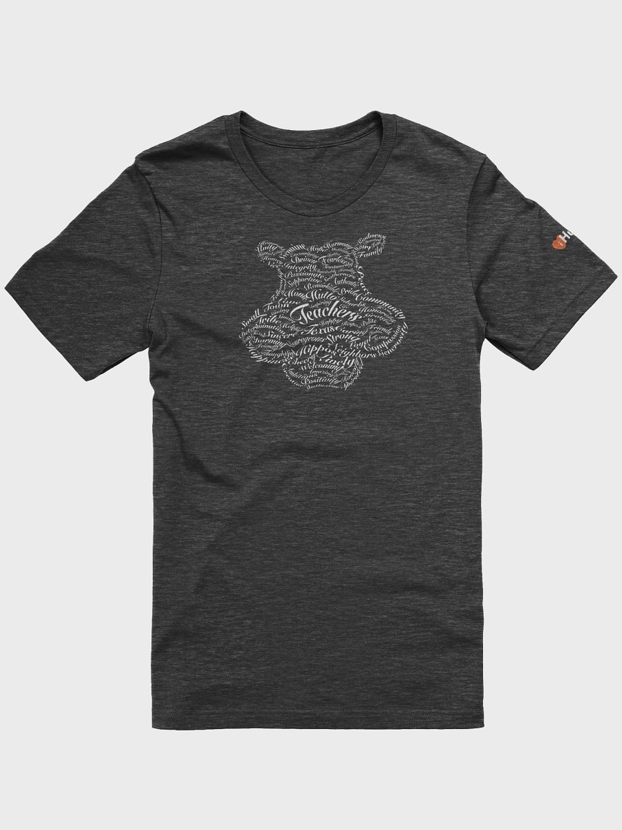 Teacher Wordart Hippo Head iHutto T-Shirt product image (3)