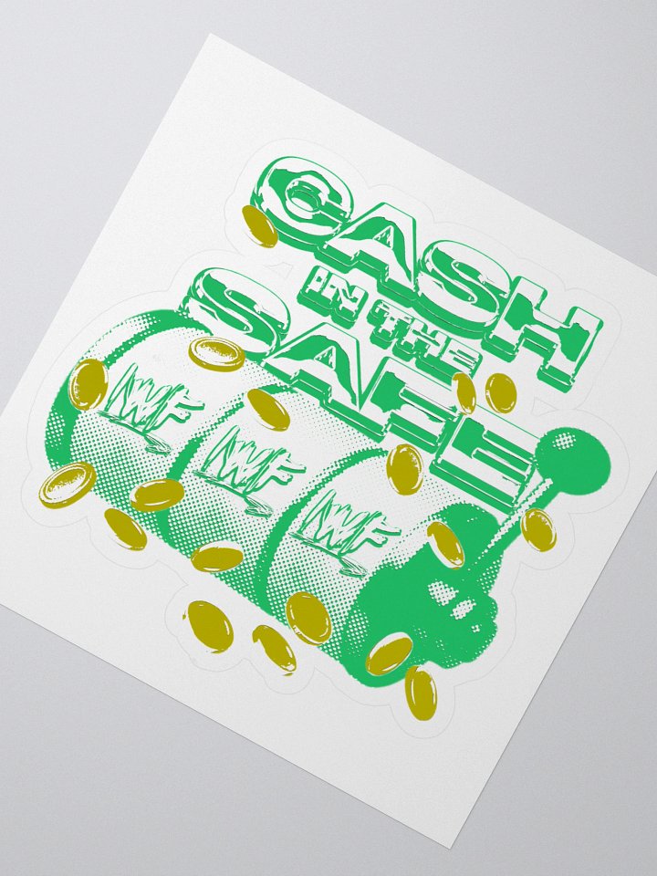 IWF Cash In The Safe Sticker product image (2)