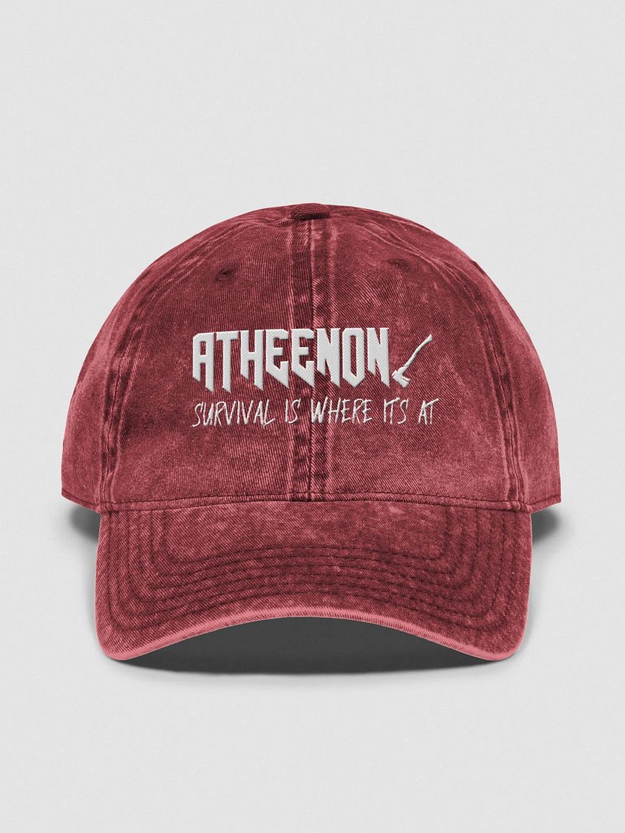 Atheenon Survival Is Where It's At Baseball Hat product image (1)