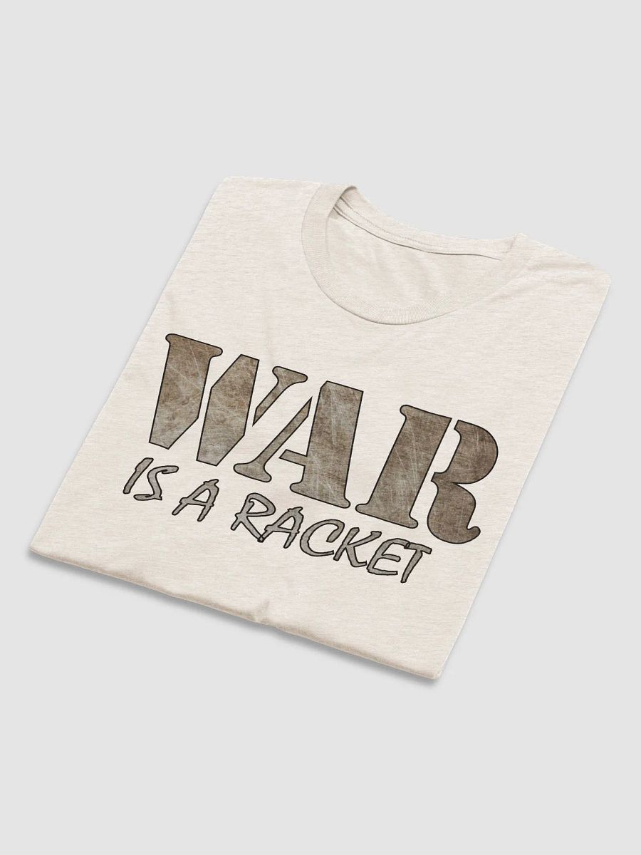 War Is A Racket - Metal - Bella+Canvas Triblend Short Sleeve T-Shirt product image (3)