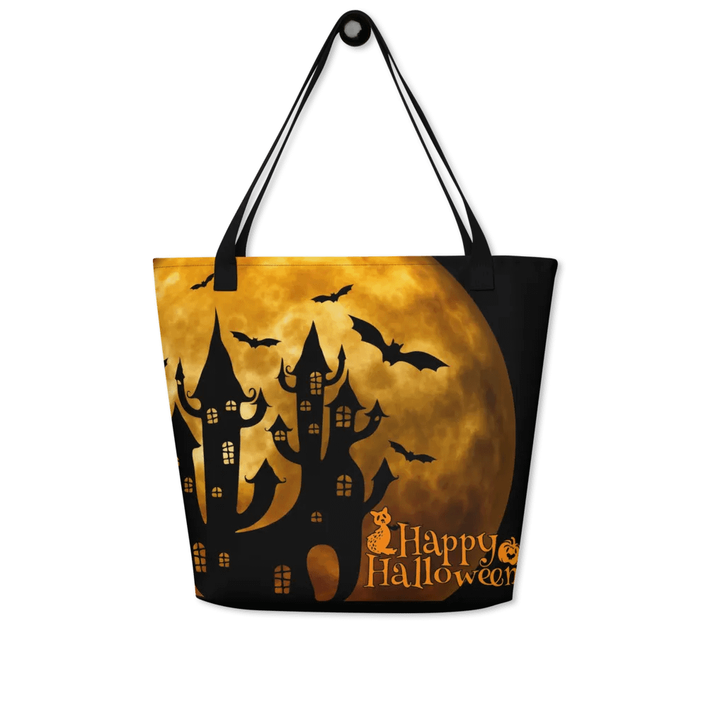 Moonlit Haunted Halloween Tote Bag product image (5)