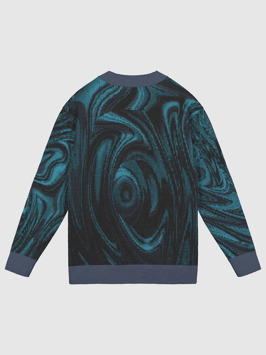 Blue Swirl Fractal Cardigan product image (9)