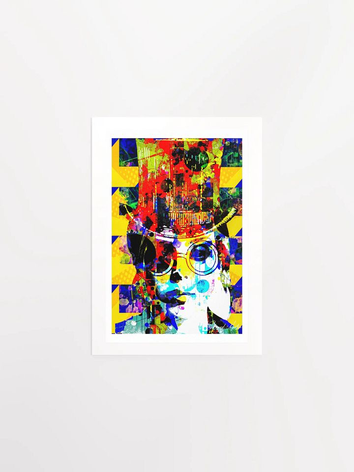 'Picadilly' by Edward Martin: Mixed Media Collage Print product image (2)