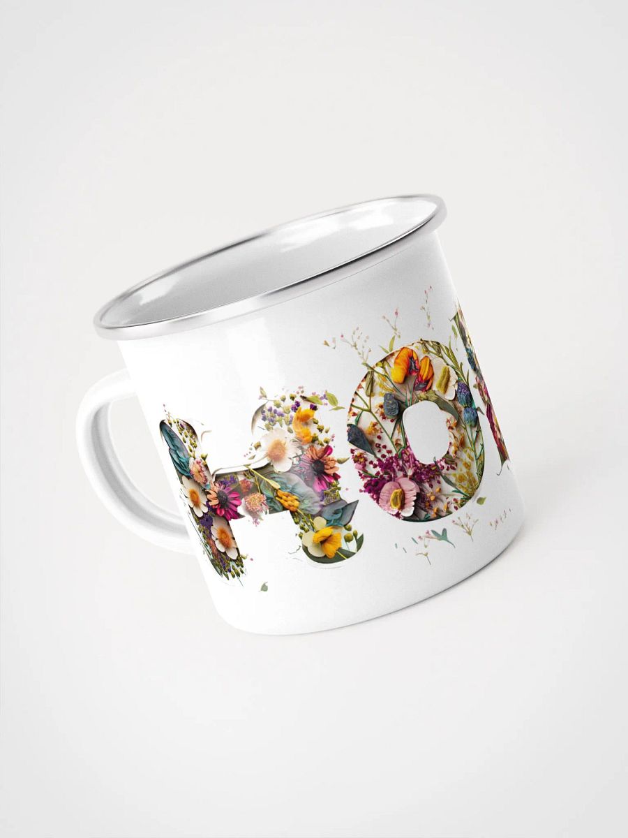 Floral Hope Enamel Mug product image (4)