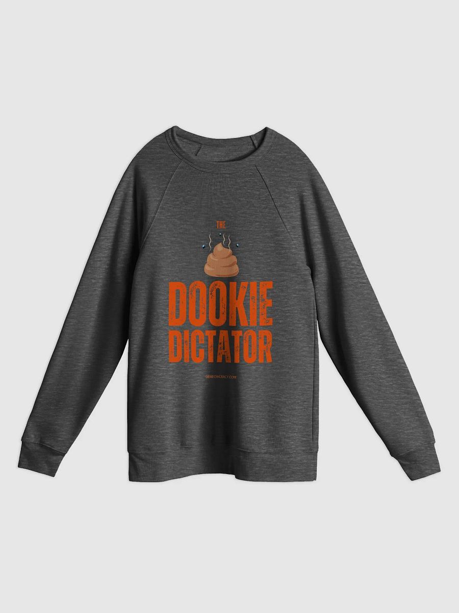 The Dookie Dictator Unisex Sponge Fleece Raglan Sweatshirt from Bella+Canvas product image (1)