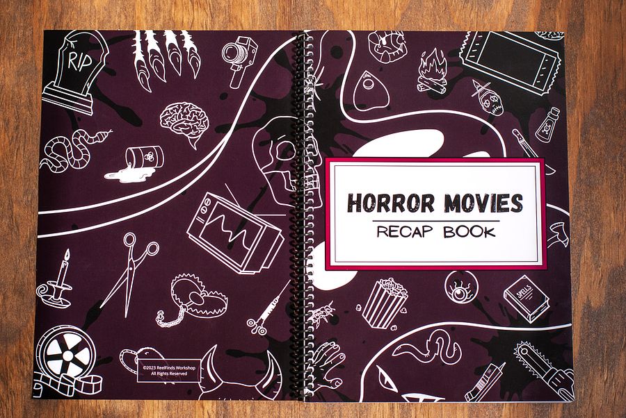 Horror Movies Recap Book | Movie Review & Log Book for Horror Fans product image (6)