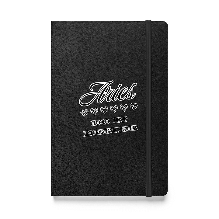 Aries Do It Better Hardcover Journal product image (1)
