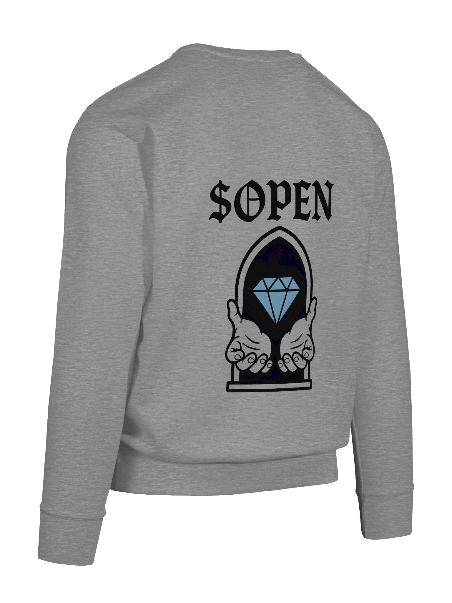 Stonkcast Premium Sweatshirt — $OPEN Diamond Hands Edition product image (23)