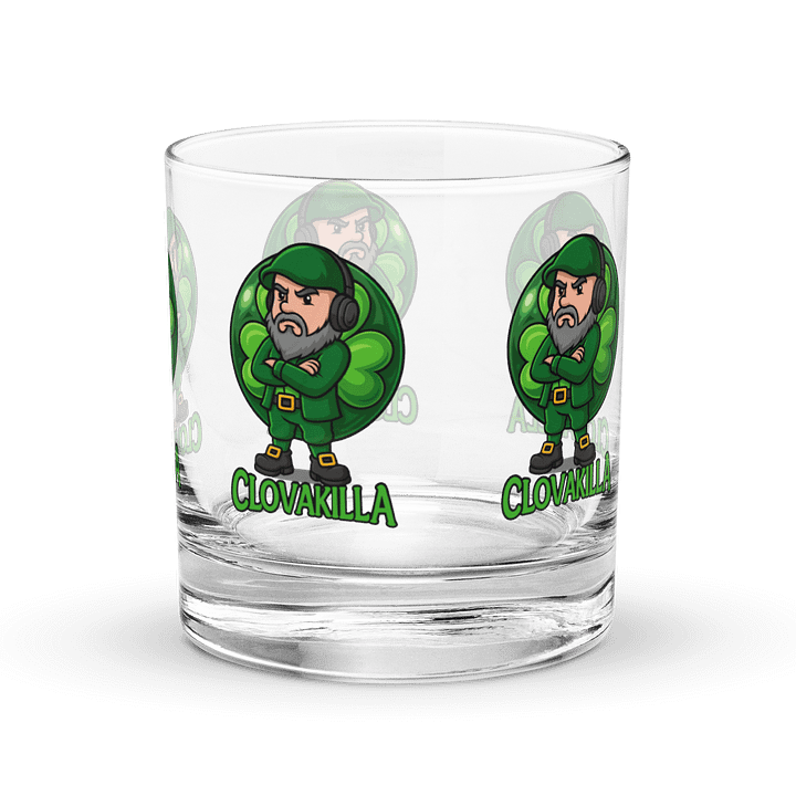 Clovakilla's Lucky Charm Rocks Glass product image (2)