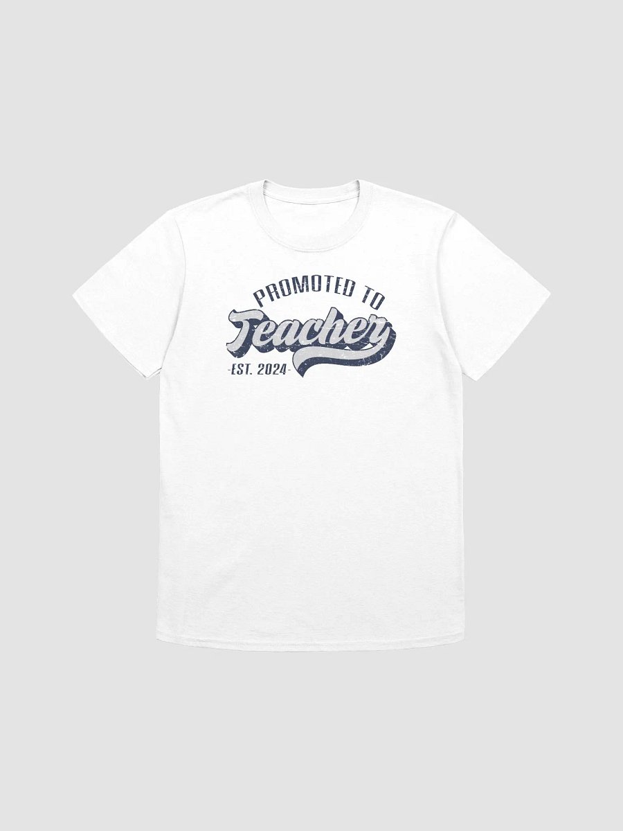 Promoted to Teacher 2024 Vintage Educator Unisex T-Shirt product image (1)