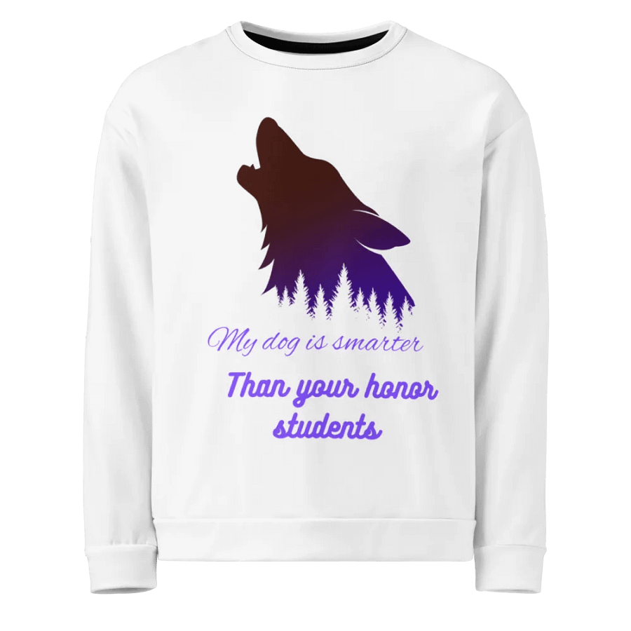 Howling Dog Wisdom Unisex Sweatshirt product image (1)