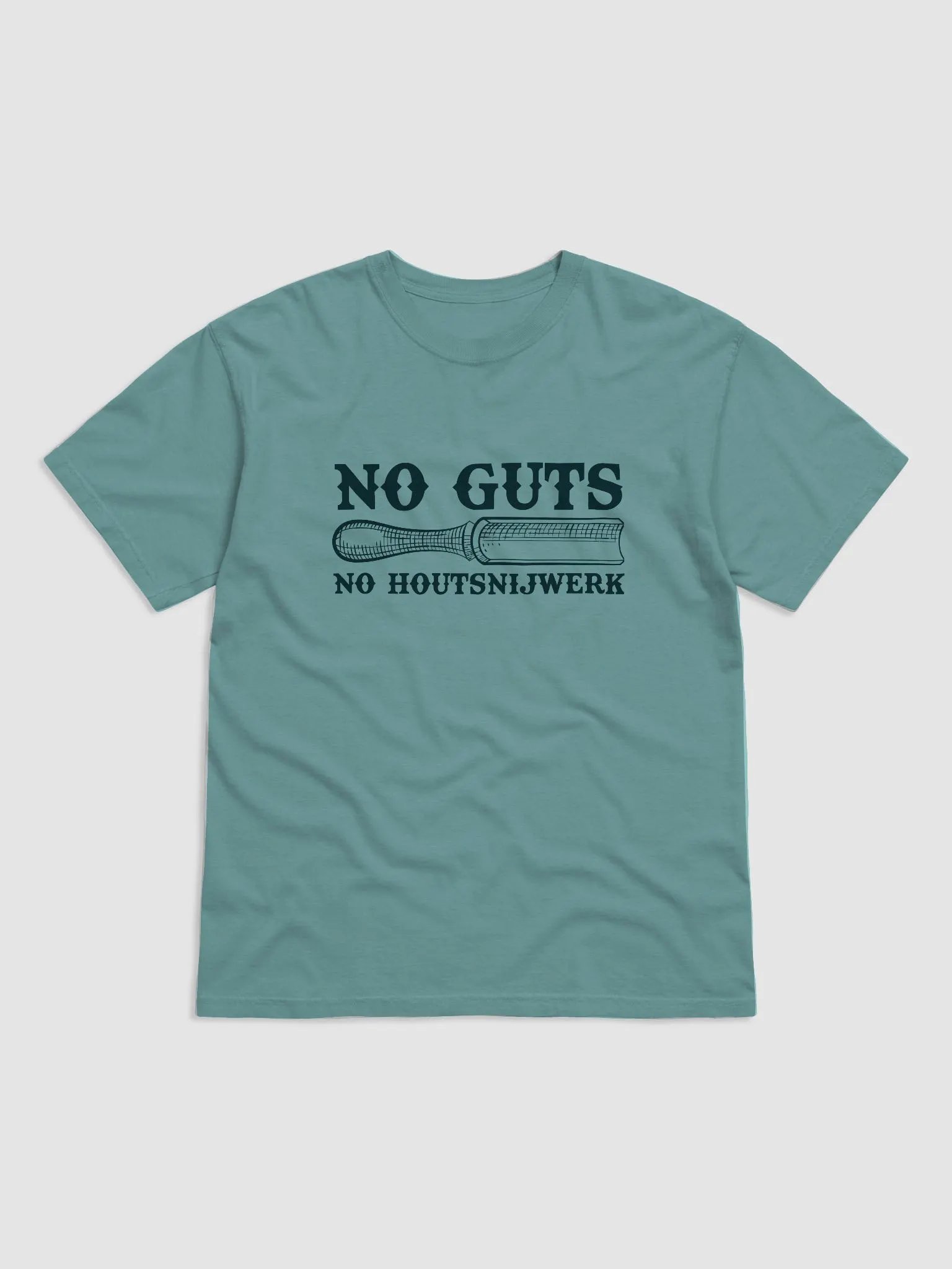 No Guts No Houtsnijwerk Tee product image (2)