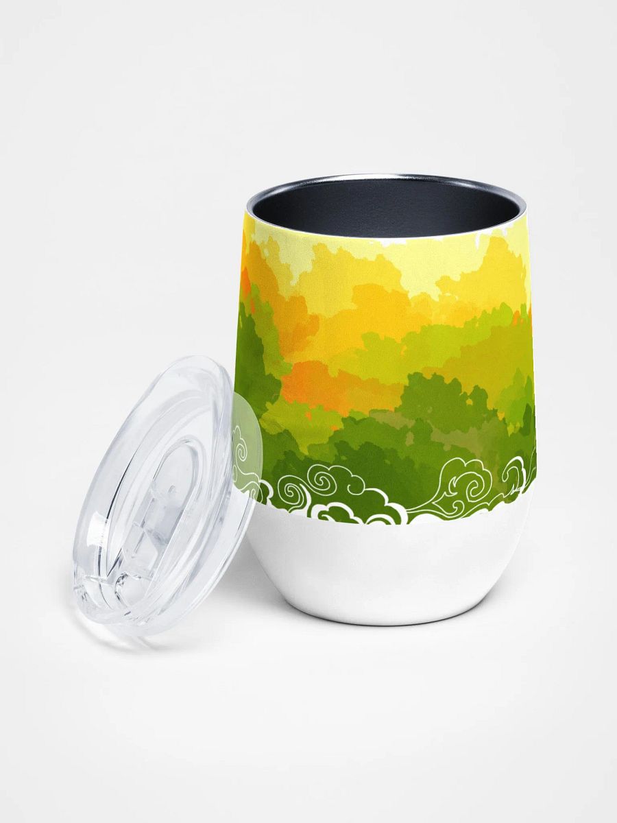 Cloudy Mountains Wine Tumbler product image (3)