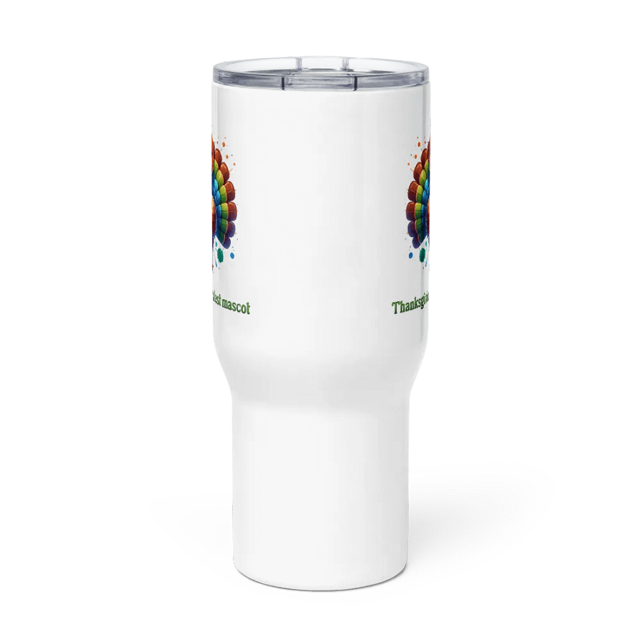 Thanksgiving's Cutest Mascot Travel Mug With A Handle product image (3)