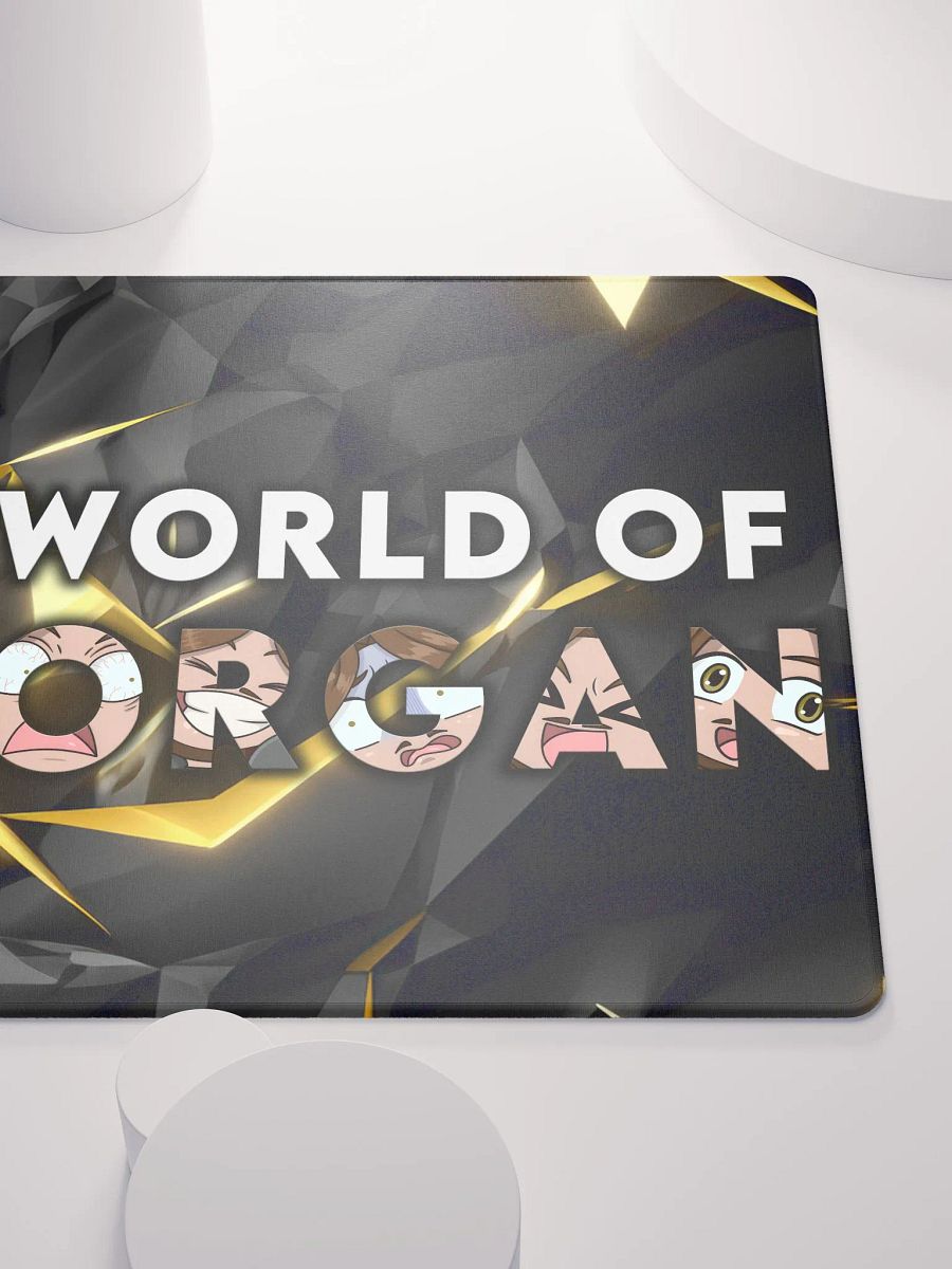 A World of Morgan Deskmat - Black and Gold product image (9)