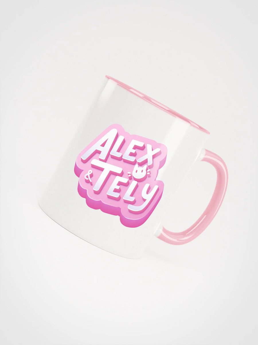Alex & Tely Pink Logo Color Mug product image (4)