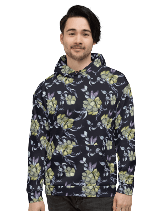 Gothic Flower | Recycled Unisex Hoodie product image (2)
