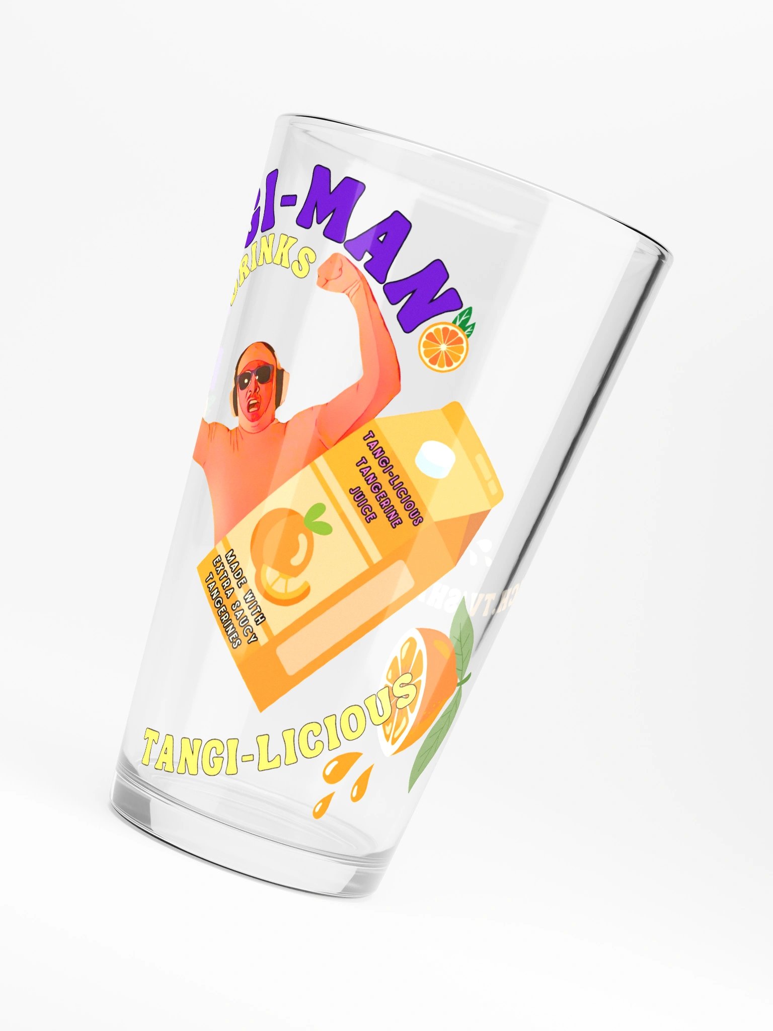 Tangi-Man Shaker Pint Glass product image (6)