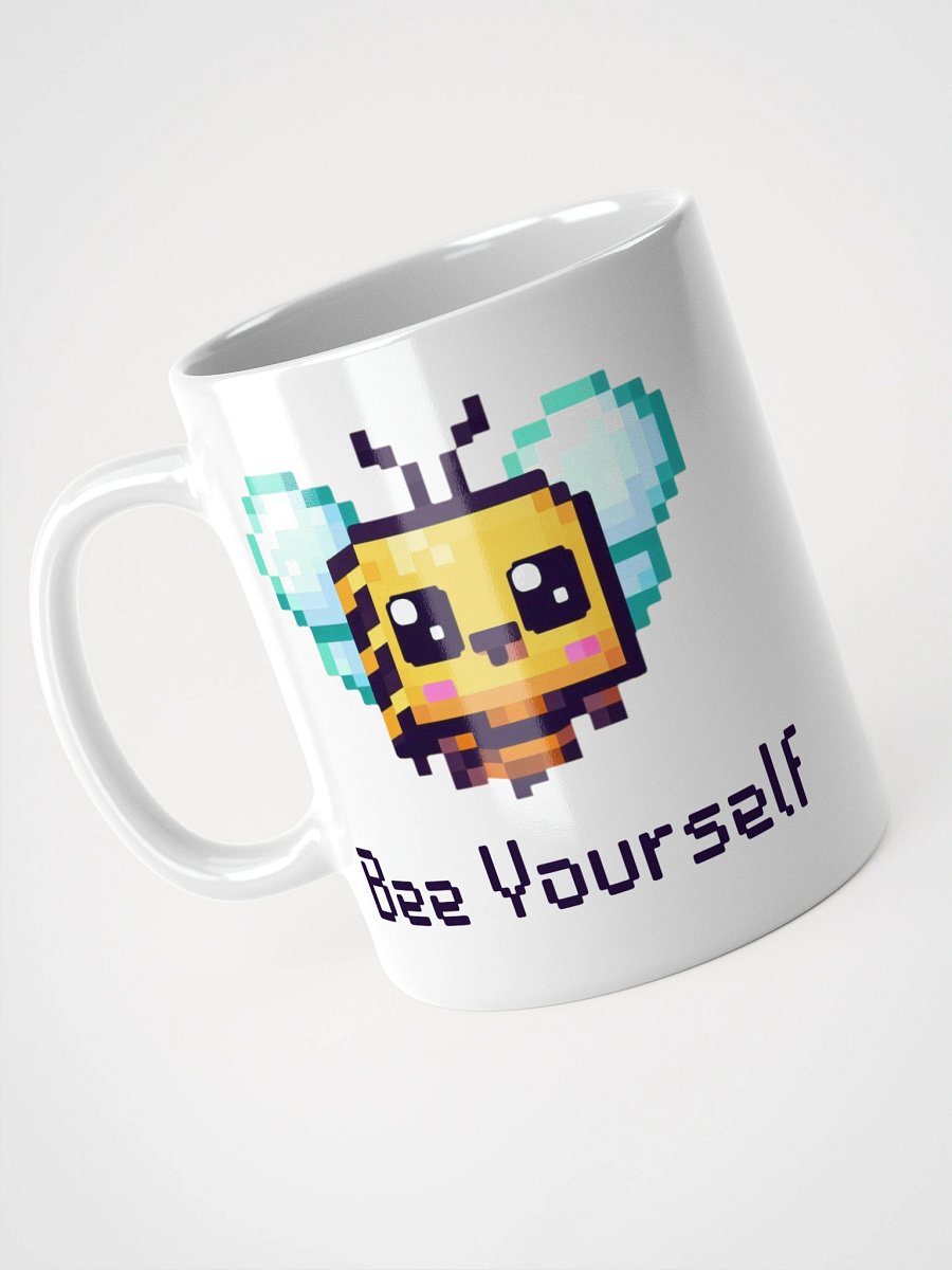 "Bee Yourself" Pixel Mug product image (4)