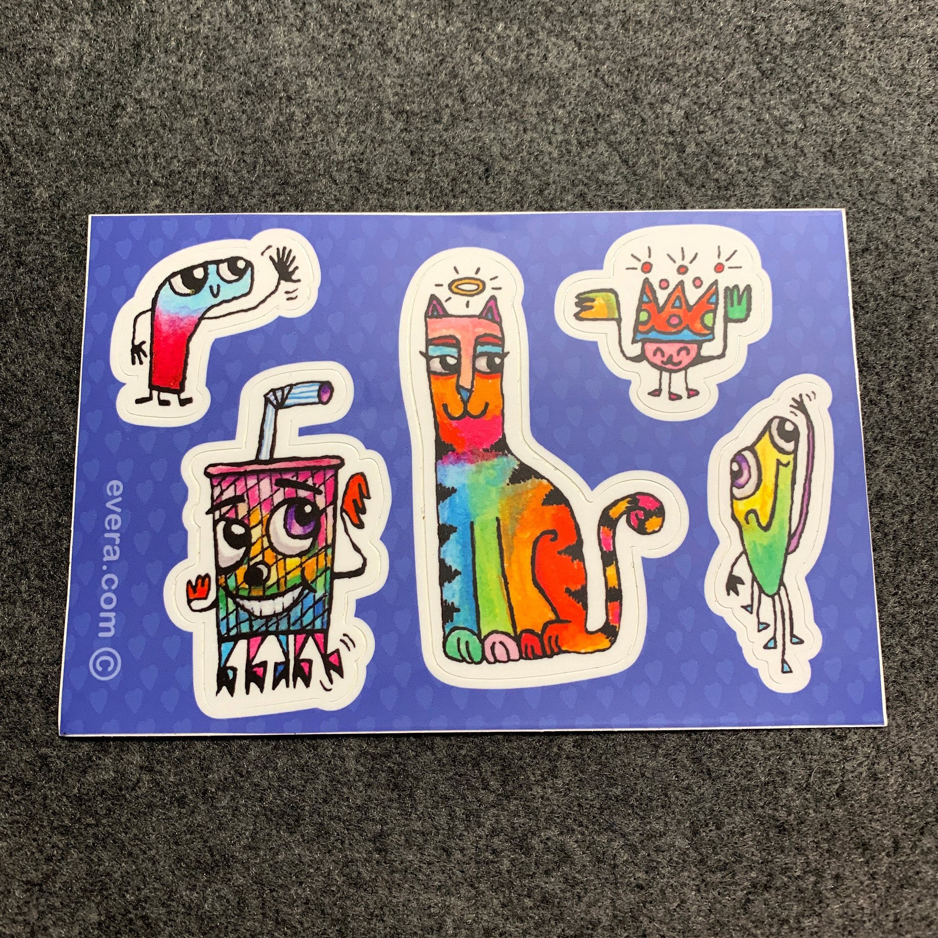 Friendly Critters Sticker Sheet product image (1)