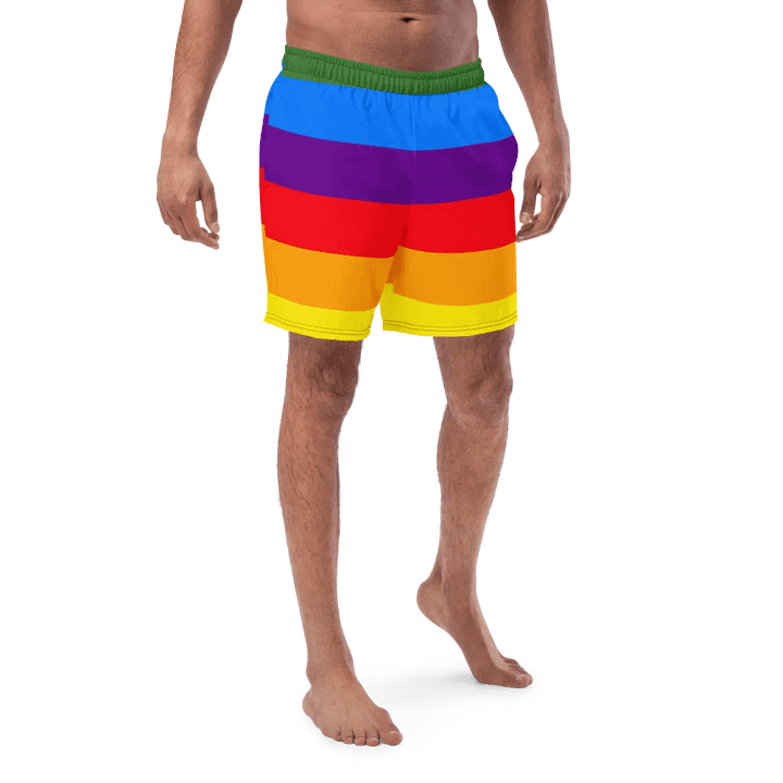 All-Over Print Swim Trunks product image (1)