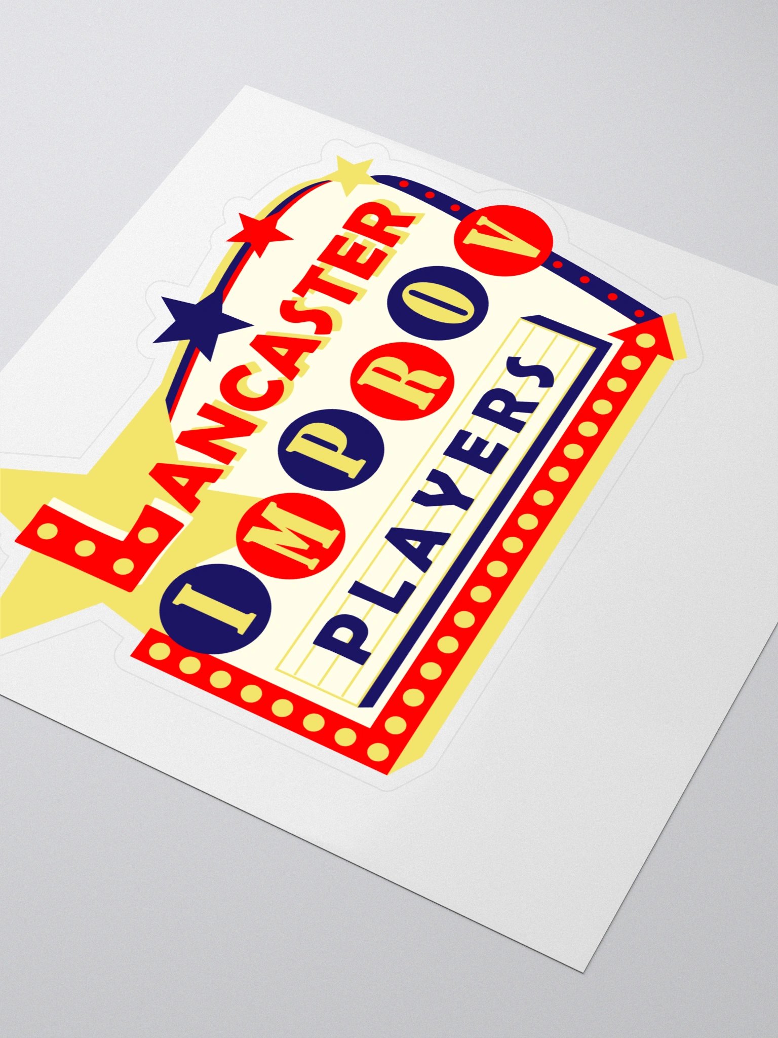 Marquee Logo Sticker product image (3)