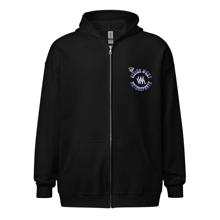 Stormin Ron Norman #9 Full Zip Hoodie front logo/full back print product image (2)