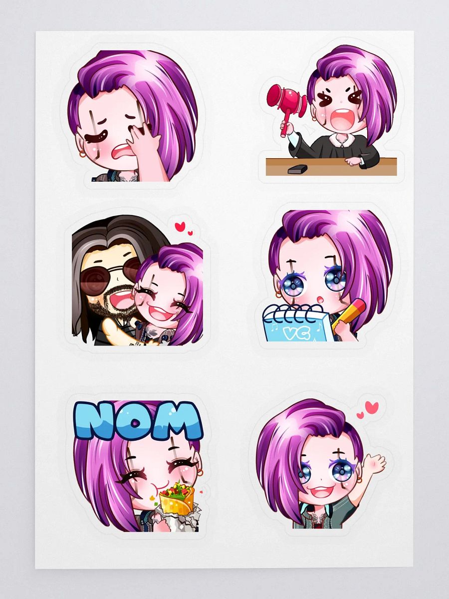 VG Emote Sticker Pack 3 product image (1)