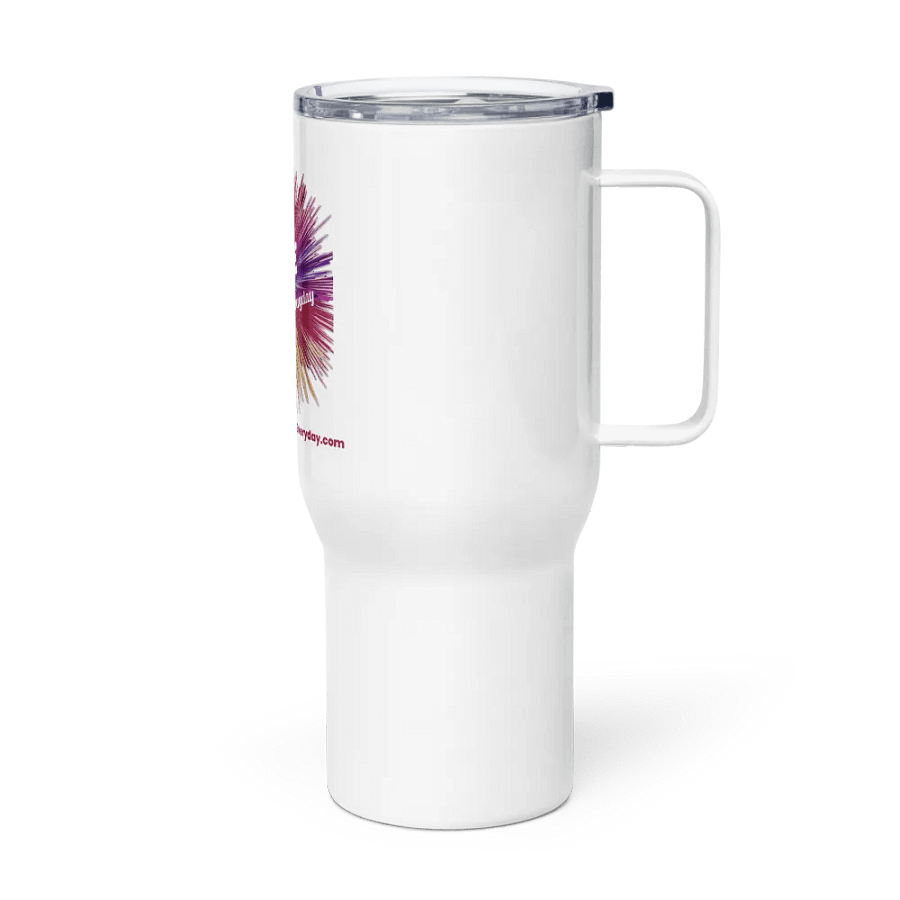 25 ounce or Go Big with 40 ounce Stainless Travel Mug with a Handle product image (4)