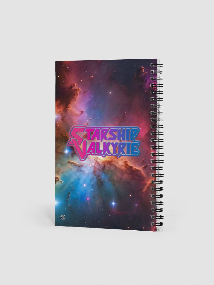 Starship Valkyrie Bi Pride SSV Logo Nebula Notebook product image (2)