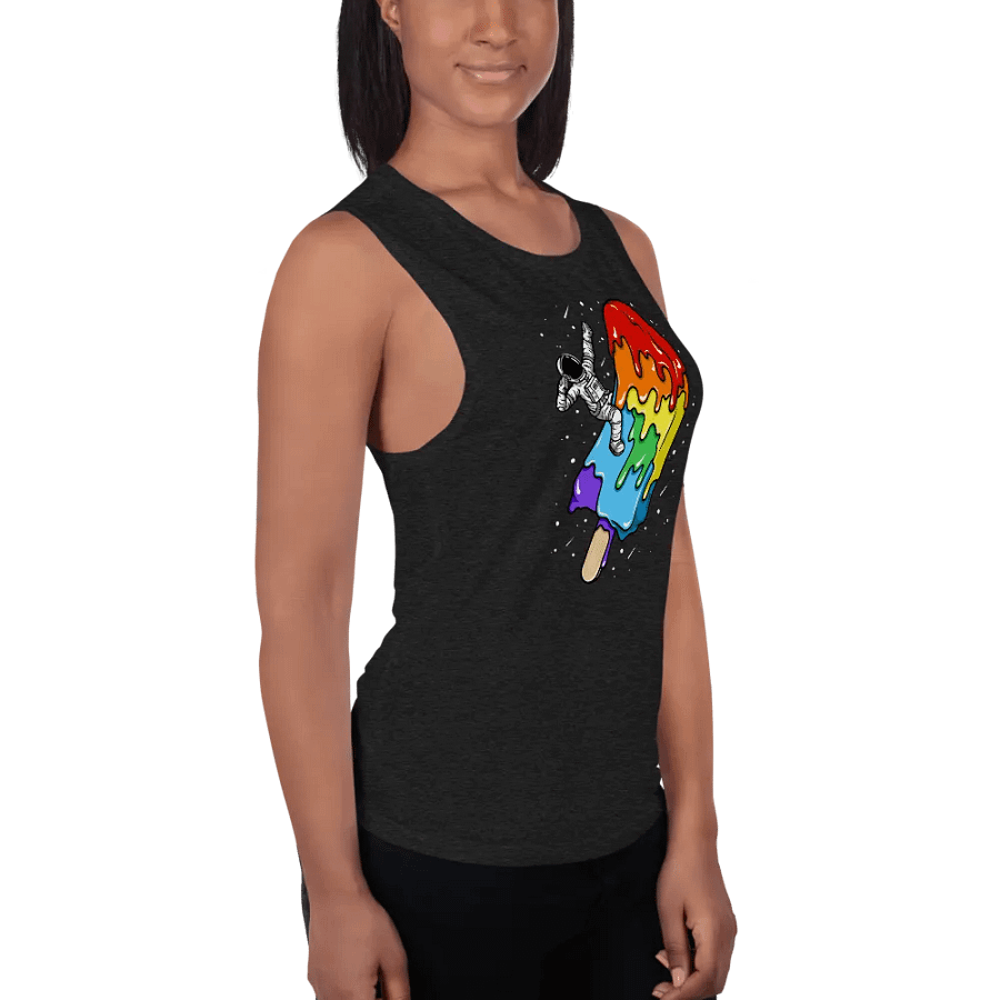 Galactic Popsicle Women's Flowy Muscle Tank product image (5)