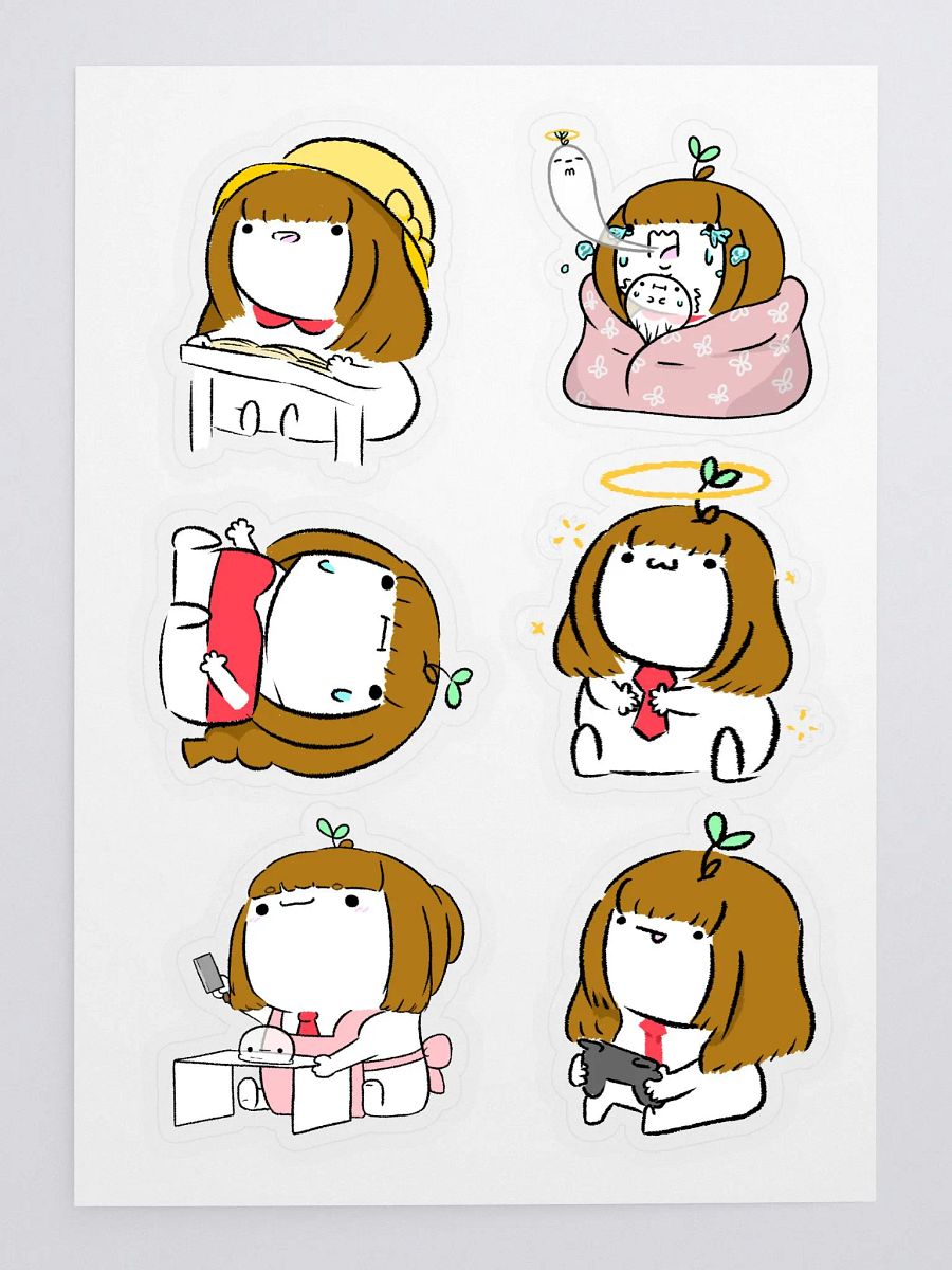 [Squishy of All Trades] Sticker Sheet product image (3)