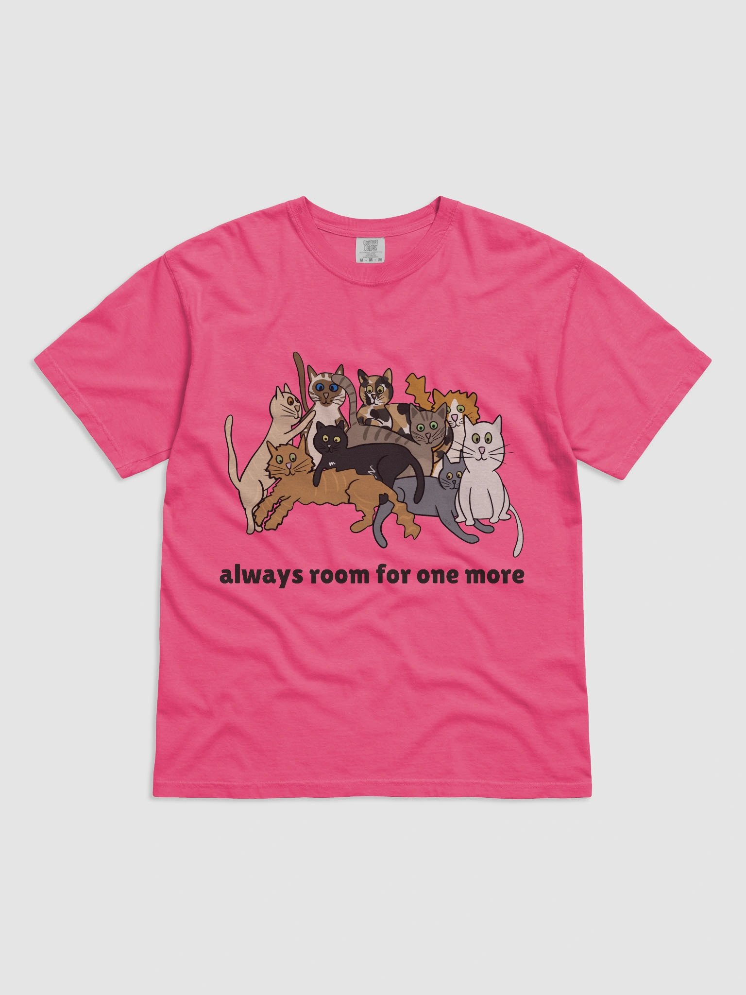 Cat Pile - Always Room for One More (Comfort Colors) product image (7)