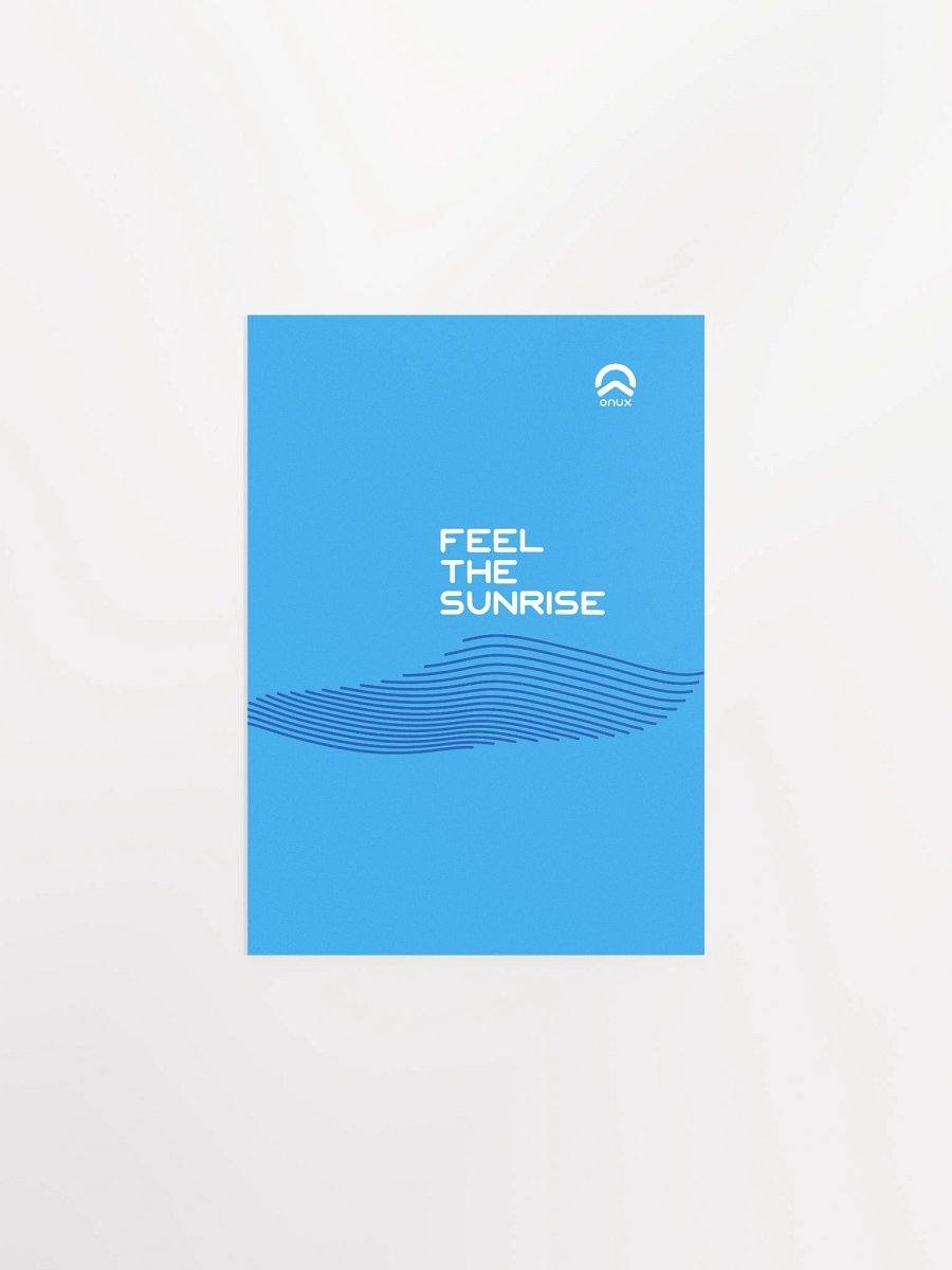 Onux - Gen1 - Poster - B | Feel the sunrise product image (2)