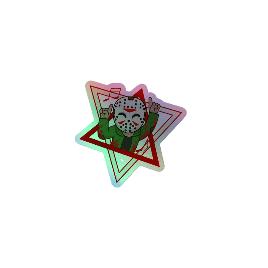 Dancing Jason Holographic Sticker product image (1)