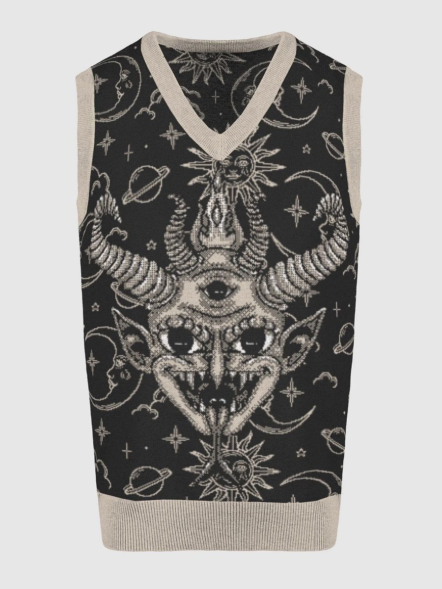 Oni Goblin Knit Vest - Celestial Style & Fierce Detail product image (3)
