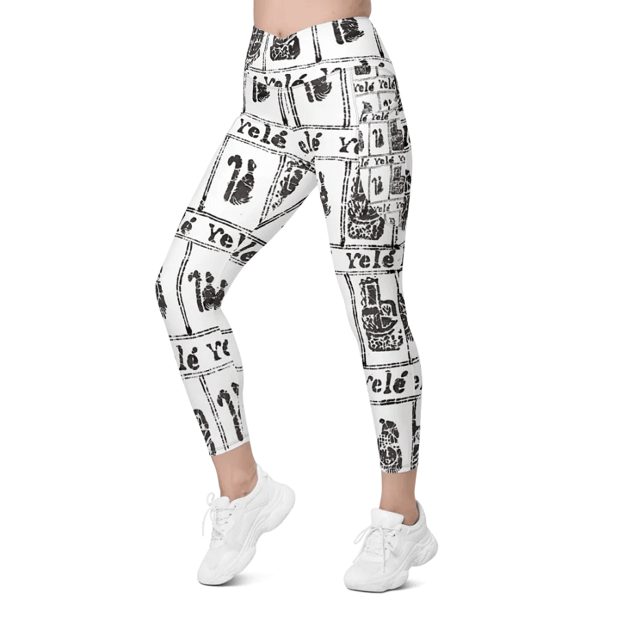 Yelé Royalty Symbolic Crossover Leggings with Pockets product image (7)