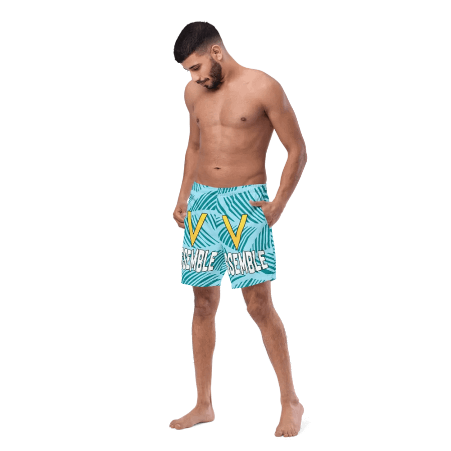 Tropical Vibes All-Over Swim Shorts product image (6)