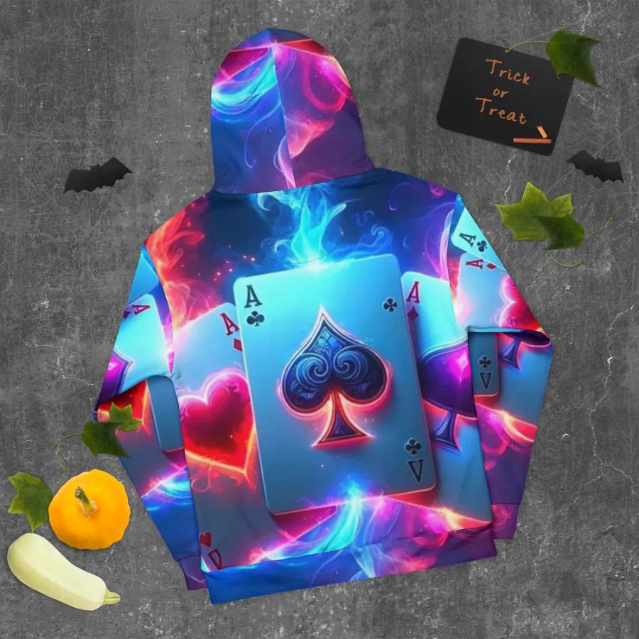 Glowing Ace Hoodie product image (4)