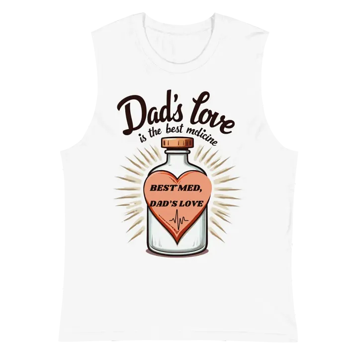 Dad's Love Muscle Tank product image (2)
