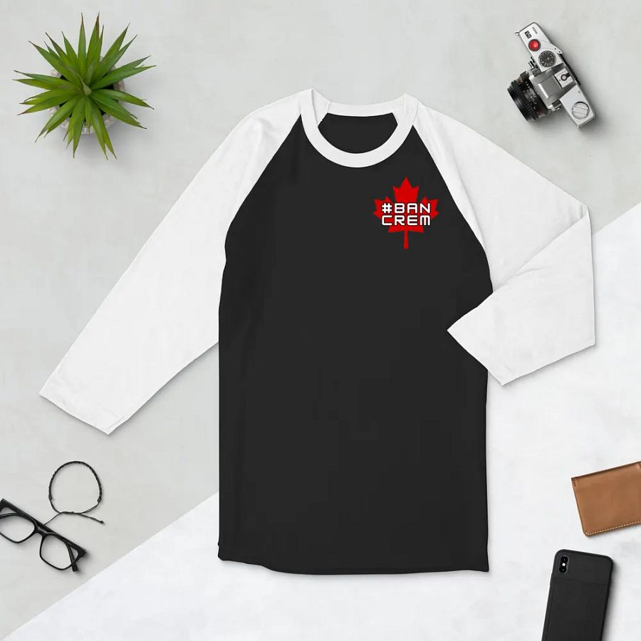 Ban Crem -3/4 sleeve baseball T-shirt product image (4)