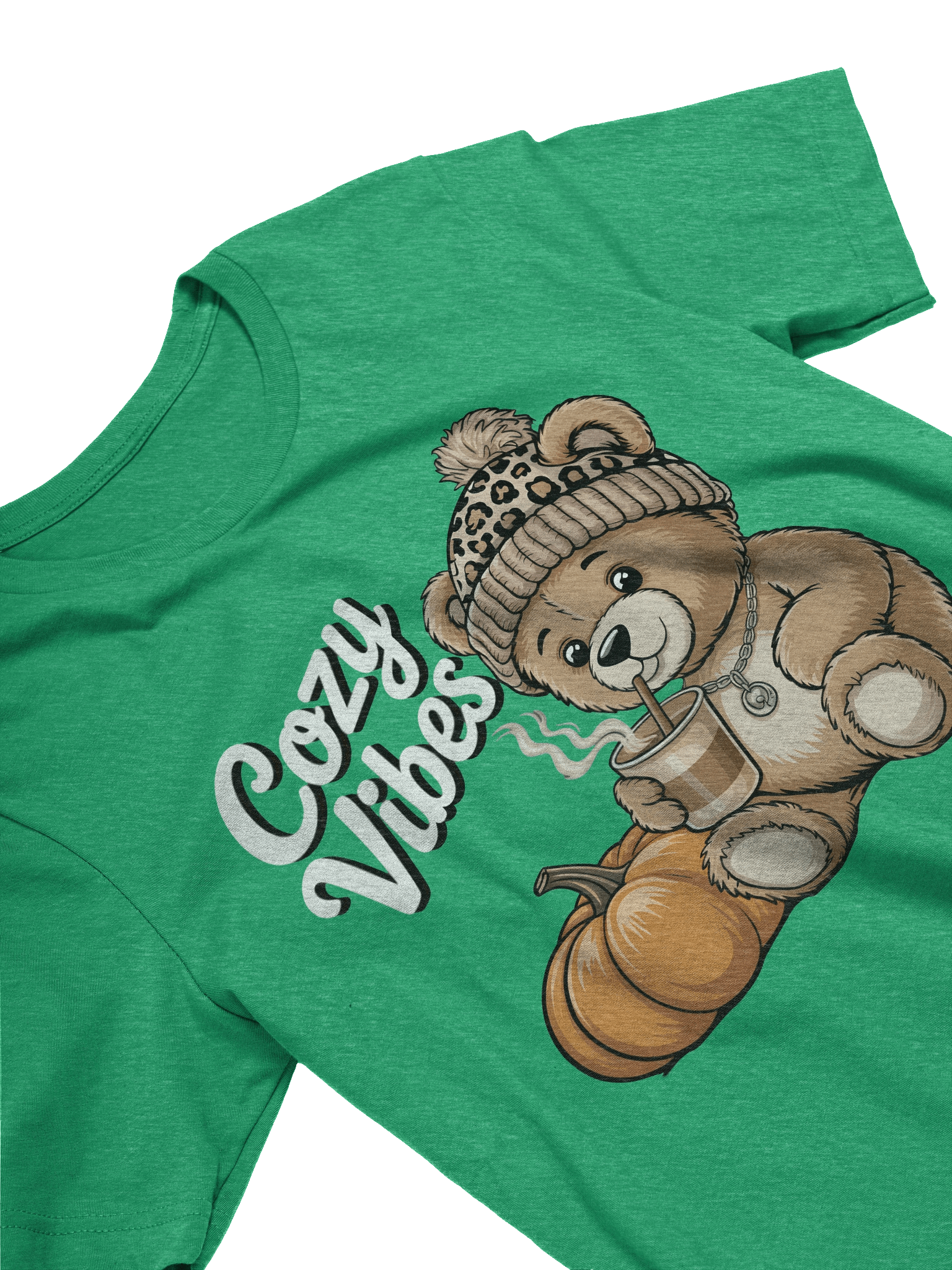 Cozy Vibes Teddy Bear T-Shirt product image (87)