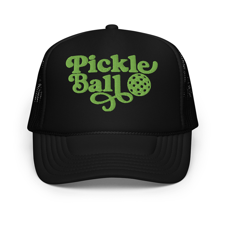 Pickle Ball Pro Foam Trucker Hat product image (1)