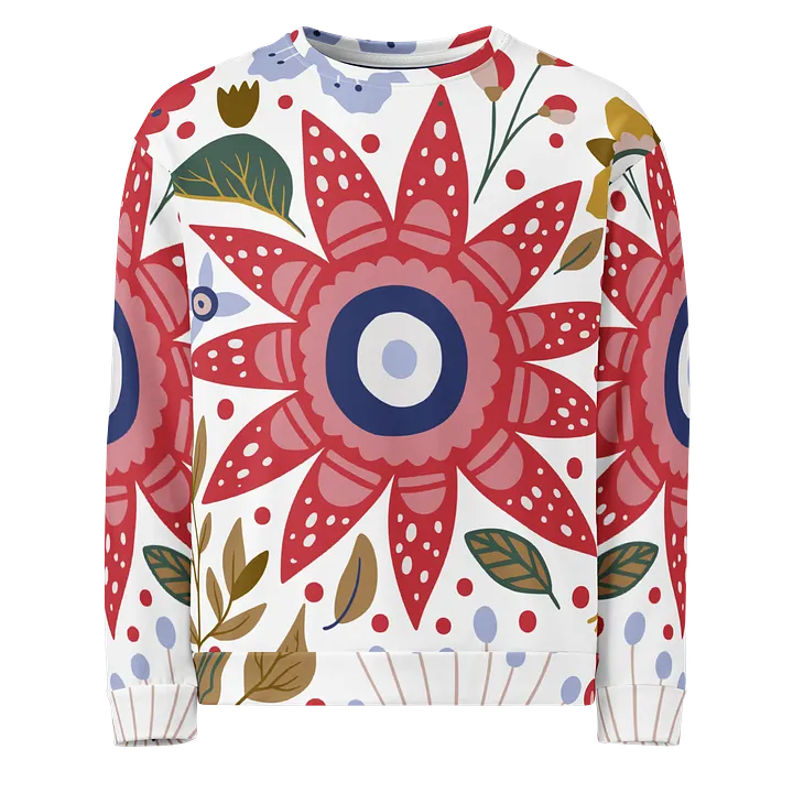 Floral Fantasy All-Over Print Sweatshirt product image (1)