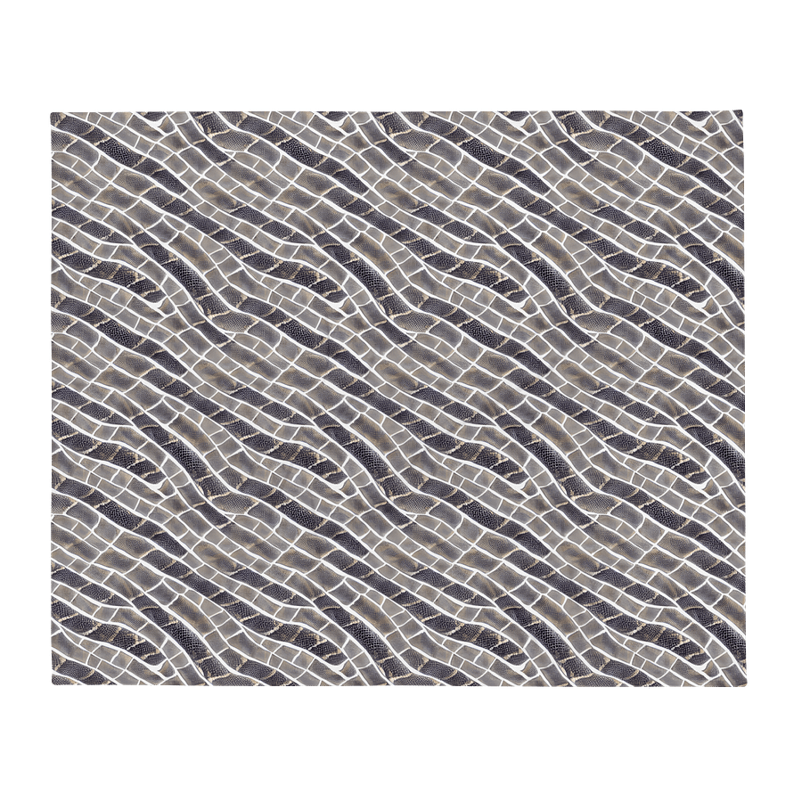Grey Snake Skin Blanket product image (2)