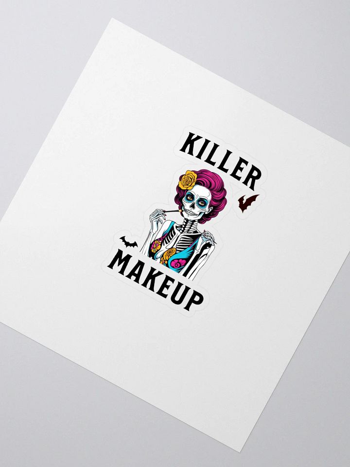 Day of the Dead Femme Fatale Sticker product image (2)